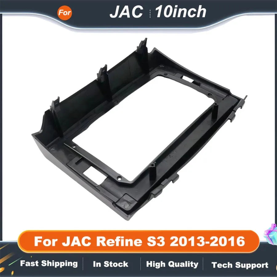 10 Inch car stereo frame Adapter Kit for JAC Refine S3 2013-2016 |CANBUS Decoder  Android Radio Installation
