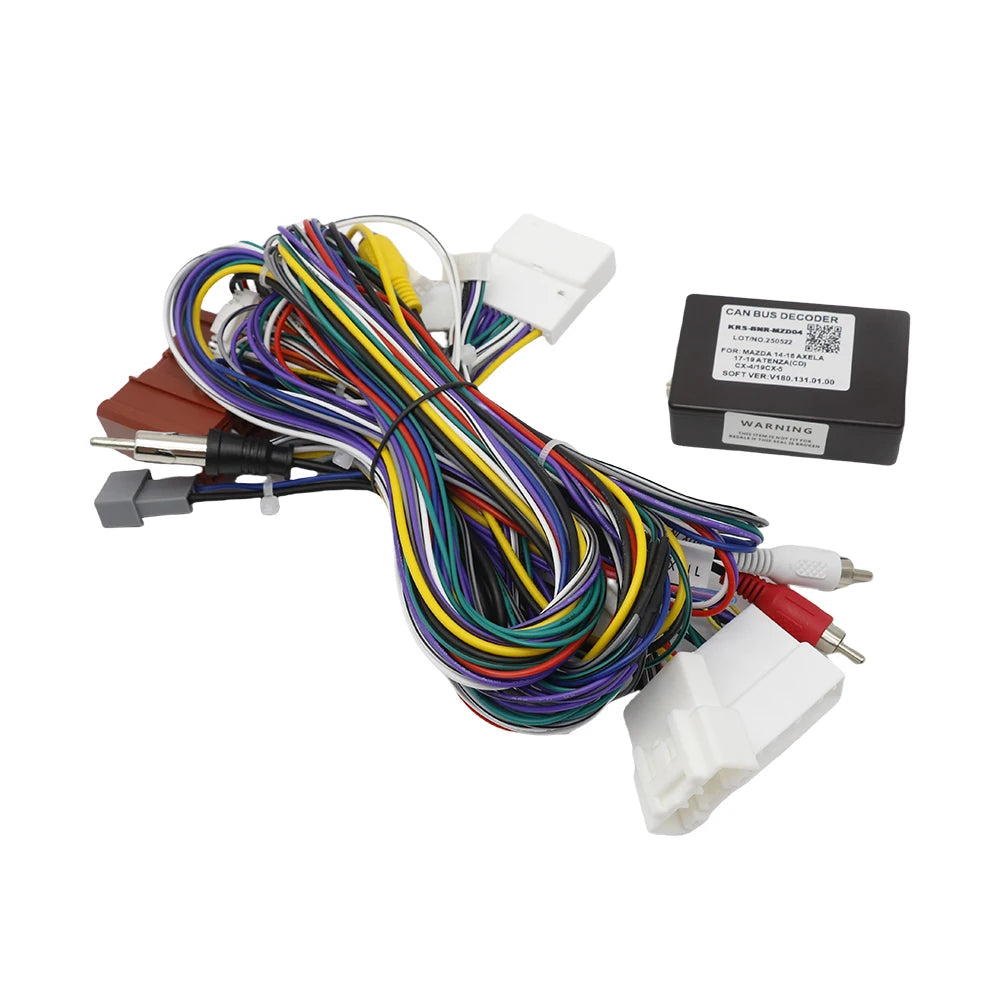 For Mazda CX-3 AXELA ISAMU PREMACY 16Pin Car Radio cable canbus Harness