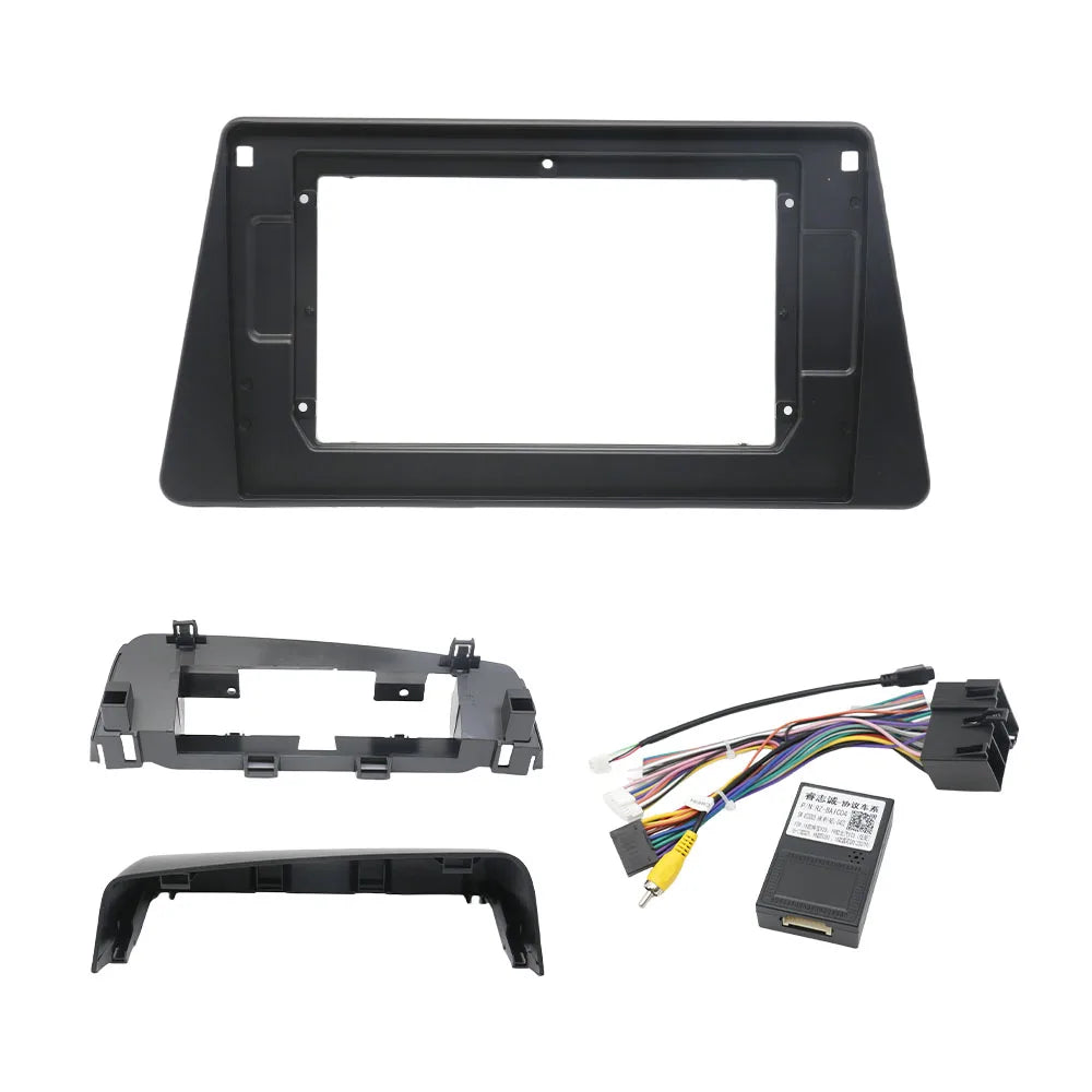 For BAIC Senova X25 2015-2017 10 Inch Car Frame Fascia Adapter Canbus Box Decoder Android Radio Dash Fitting Panel Kit