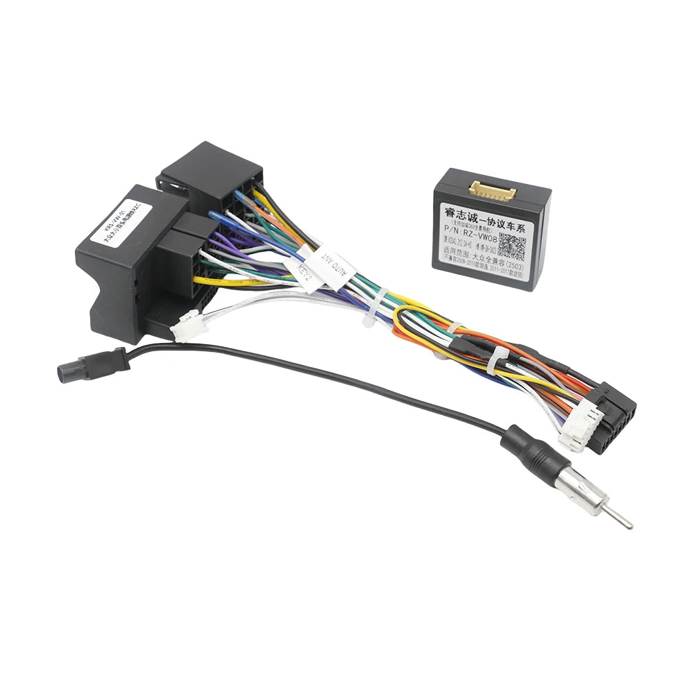 VW-RZ-08 G-RZ-VW58 Canbus Box for Android Volkswagen Skoda Seat Golf 5 6 Polo Passat Jetta Tiguan Touran Car Player Wiring Cable