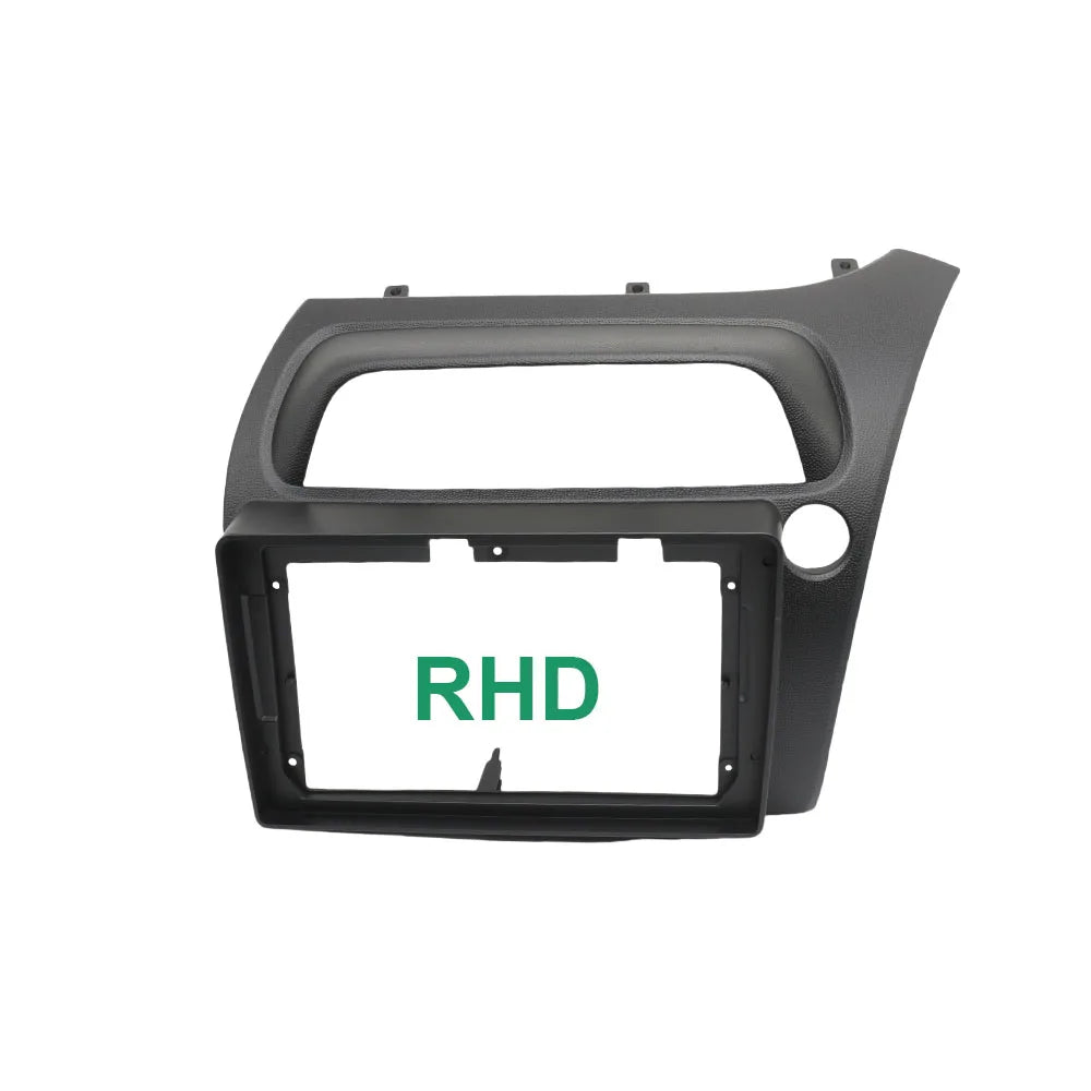 9 Inch Android Car Radio Fascias For HONDA Civic Hatchback 2006-2012 Stereo Player Frame 2DIN Head Unit Dash Panel Installation