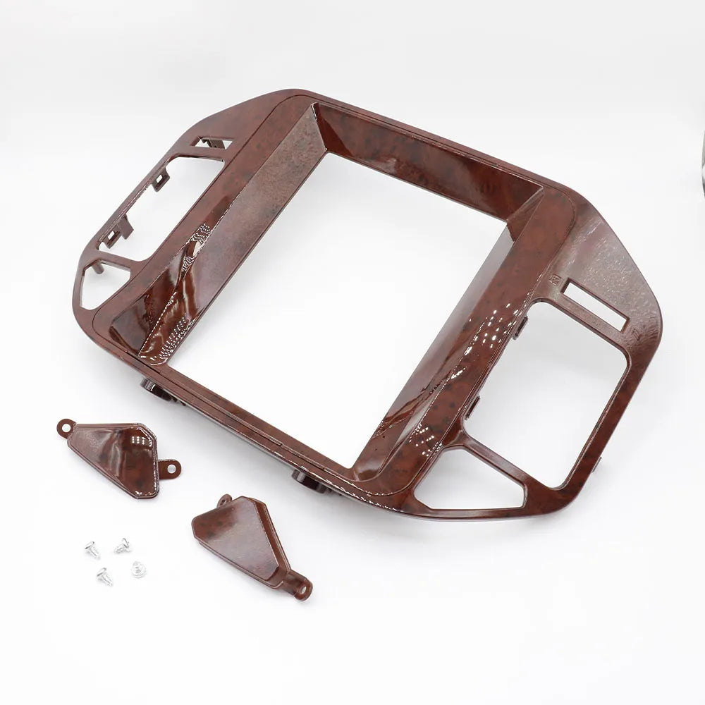 9.7Inch Tesla Style 2 Din Android Car Radio Stereo Frame  Multimedia Panel Player Fascias For 2004-2011 MITSUBISHI V73 PAJERO