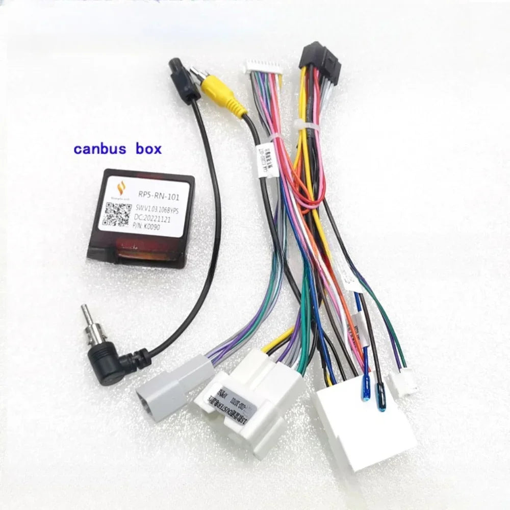 16 Pin Canbus Box Adaptor RP5-RN-101 For Renault kangoo/Dacia Sandero/Captuer Clio /Express 2021 Android Wiring Harness Cable
