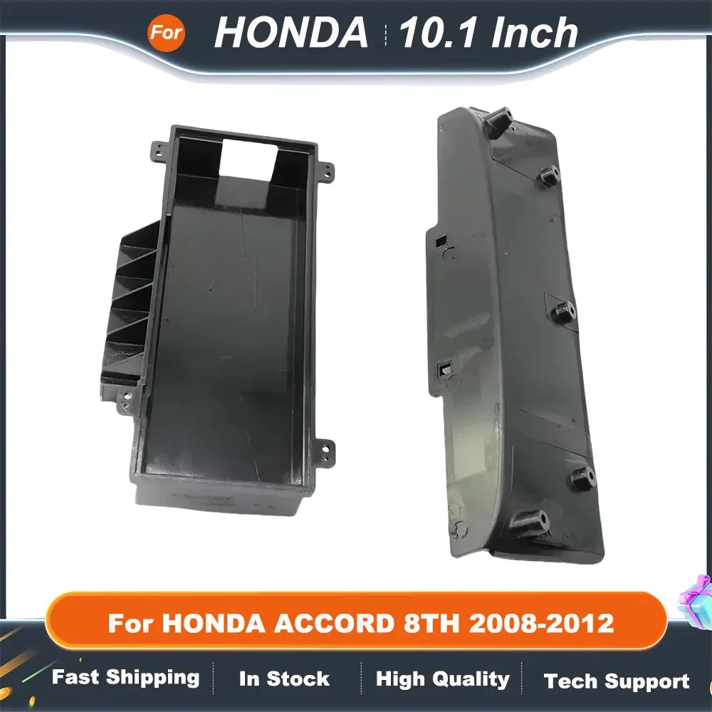 10.1 Inch 2DIN Car Radio Fascia Frame Dashboard Panel for Honda Accord 8th 2008-2012 Stereo Installation Kit