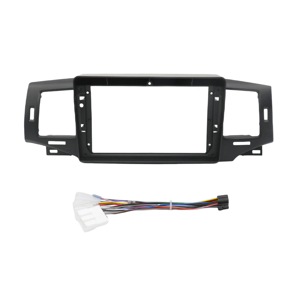 For 2002-2013 Toyota corolla 9inch dvd android stereo frame panel fascia dashboard audio player screen cables navigation harness