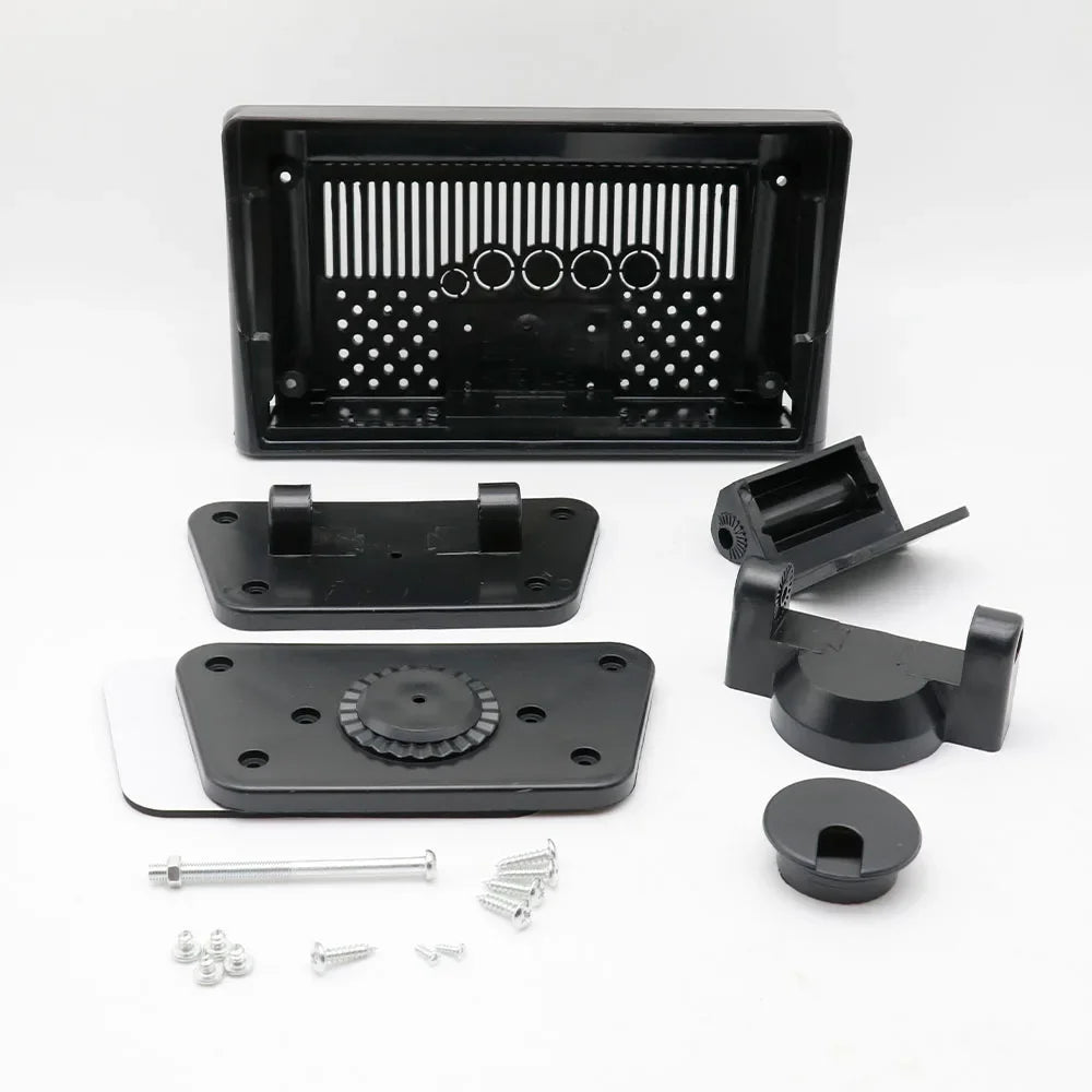 Car Audio Fascia Frame Universal Radio Can Roate and Hang Up for For  Dashboard  Panel 9/10.1 Inch Trim Kit Stereo