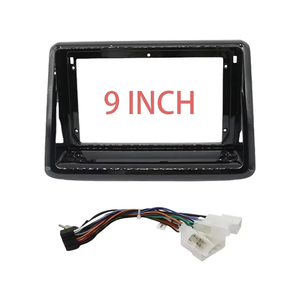 9"/10.1" Car Radio Frame Fascia for TOYOTA NOAH ESQUIRE VOXY 2014-2017 GPS MP5 Android Stereo Player 2Din Head Unit Dash Frame
