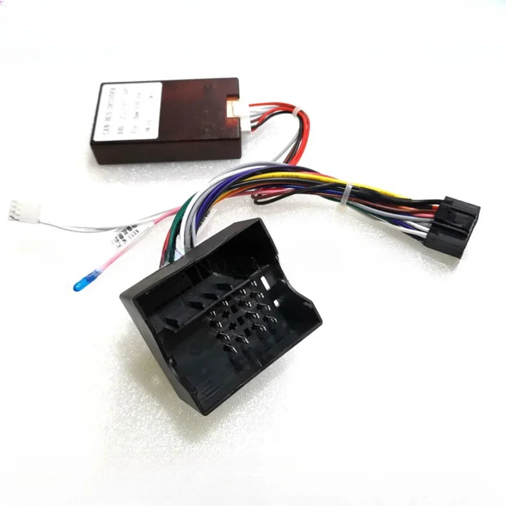 Car accessories Car radio Canbus Box Decoder For 2 Din BMW E39/ E46/E53/X5/Series Cable 16 pin Wiring Harness Plug Power Cable