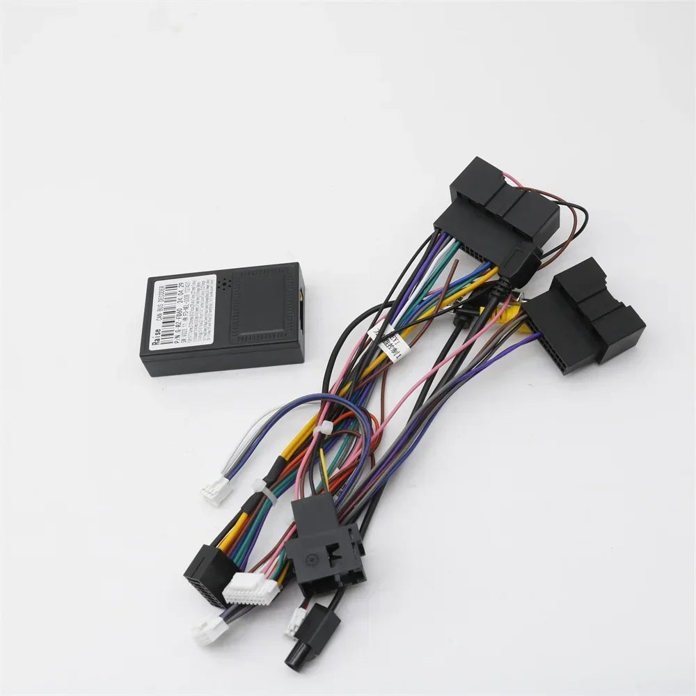 Car Audio 16PIN Android Power Cable Adapter With Canbus Box For Ford Ranger 2019-2020  MP5 DVD  Wiring Harness