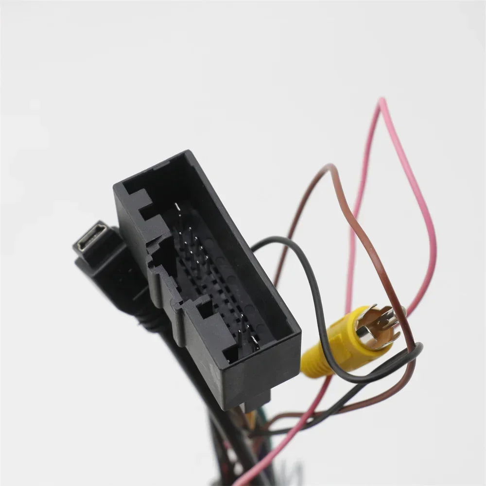 Car Audio 16PIN Android Power Cable Adapter With Canbus Box For Ford Ranger 2019-2020  MP5 DVD  Wiring Harness