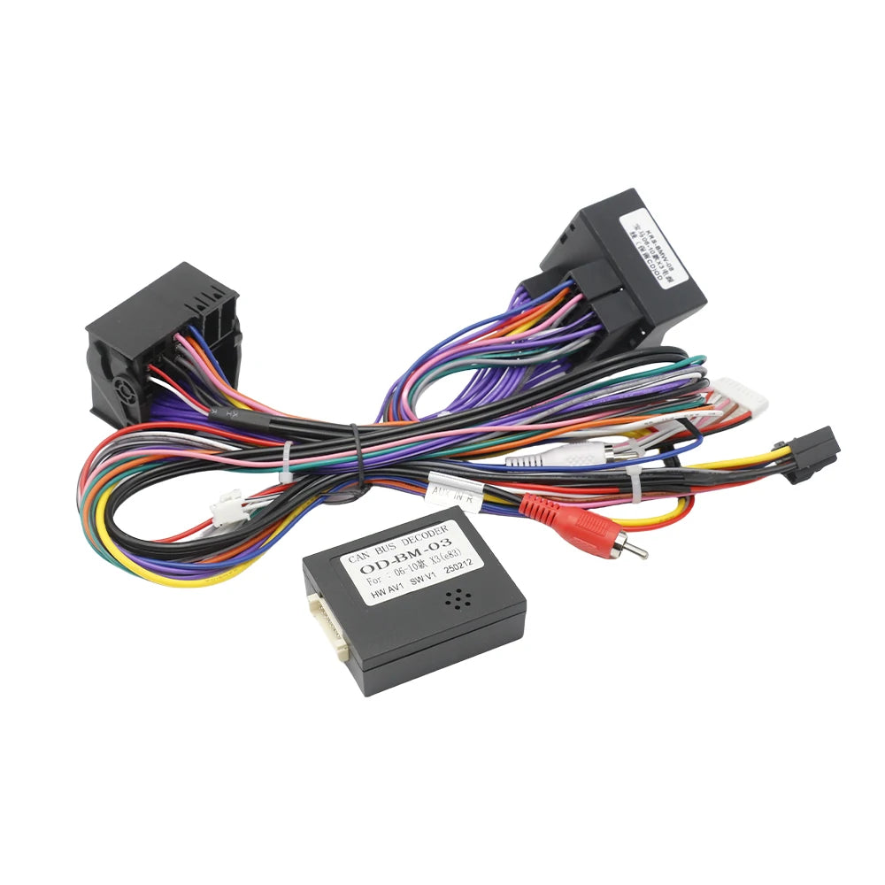 16 Pin Power Wiring Harness Cable for BMW X3 E83 2006-2010 Android Car Radio Stereo Car Accessories Canbus Box Adaptor Decoder