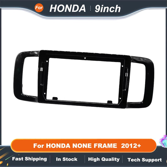 9 Inch Car Radio Stereo For HONDA NONE FRAME  2012+ GPS MP5 Android Player 2 Din Fascias Panel DashBoard Cover