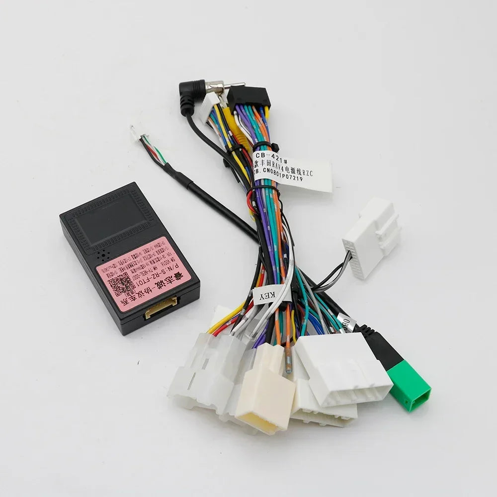 For TOYOTA RAV4 2013-2018 Tesla Screen 9.7 Inch Car DVD Frame Fascia Adapter Android Radio Dash Fitting Panel Kit