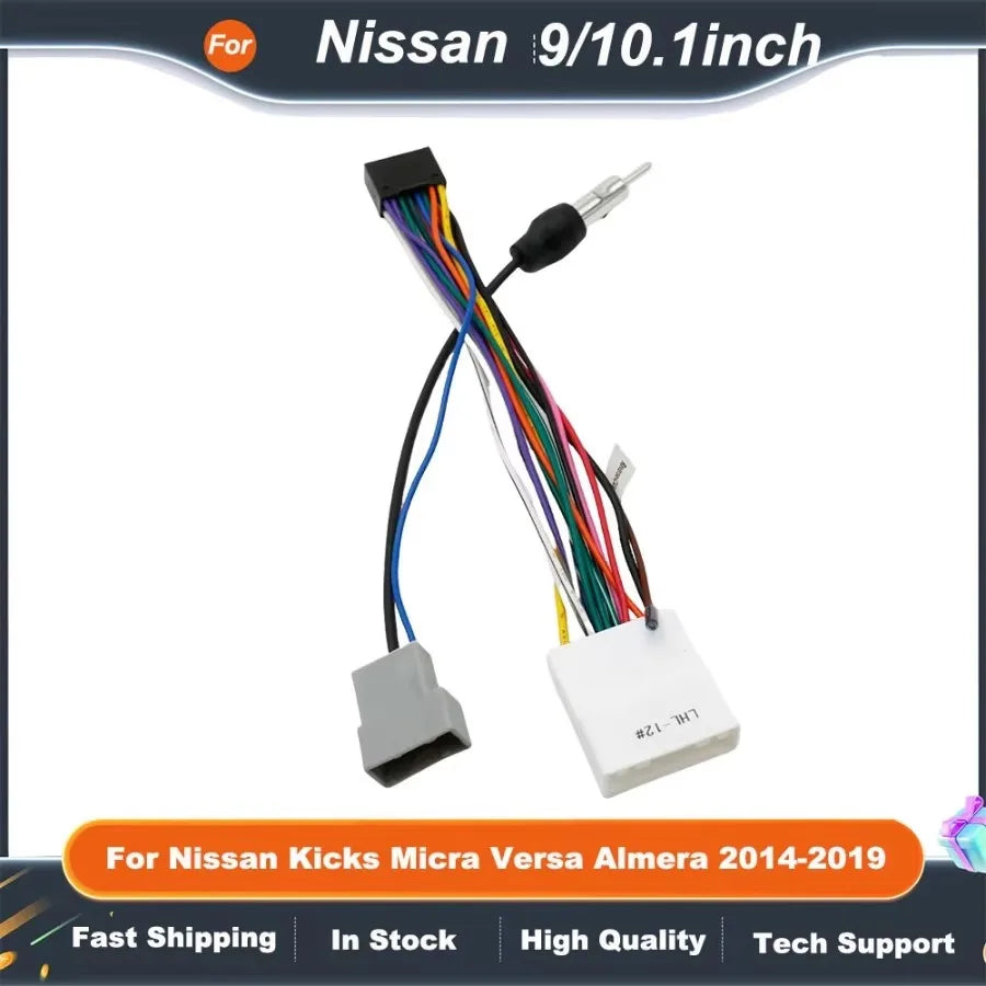 9/10.1" Universal Car Dash Kit for Nissan Kicks/Micra/Versa/Almera 2014-2019 Android Stereo Installation Panel