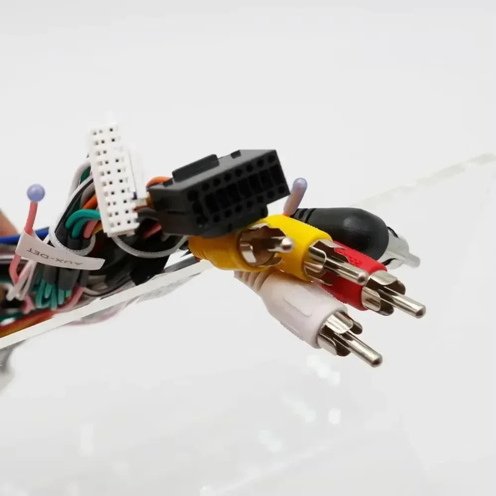 For Toyota Levin RAV4 Camry Highlander Prius Corolla Car 16 pin Android Wire Harness Power Cable Adapter With Canbus