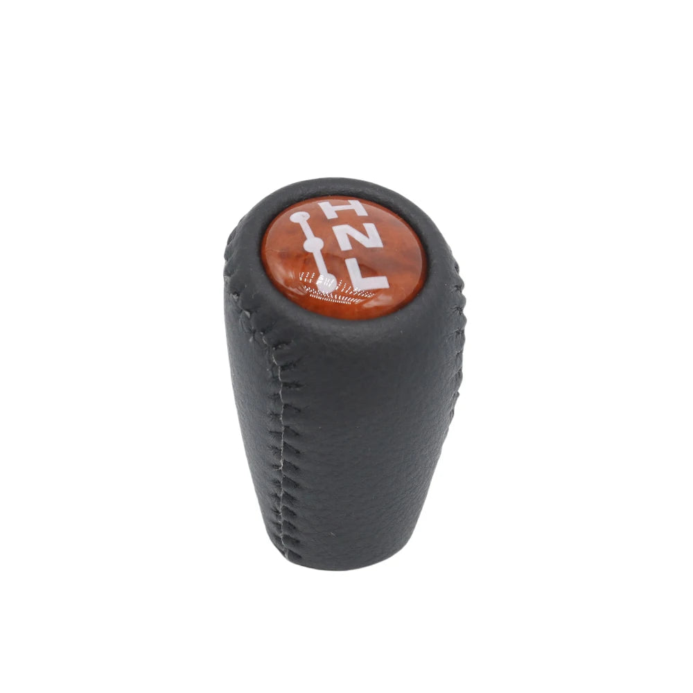 Real Leather For Toyota Prado LC120 Land Cruiser  2003-2009 Car 5 Speed MT Gear Shift Knob Transmission+Transfer