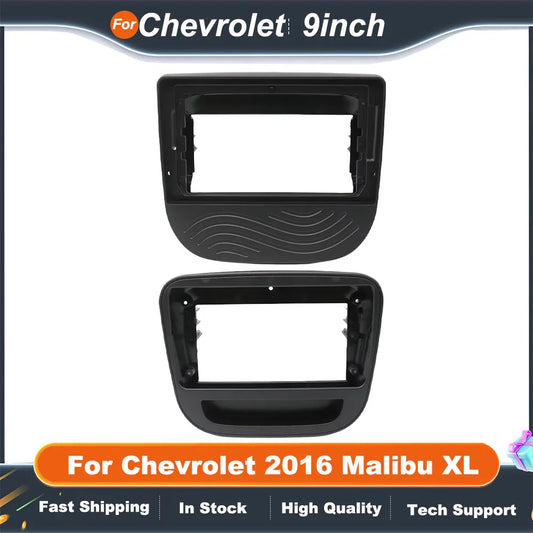 9 inch Car Radio Fascia For Chevrolet 2016 Malibu XL Stereo Panel Dashboard Kit Refitting Installation Frame