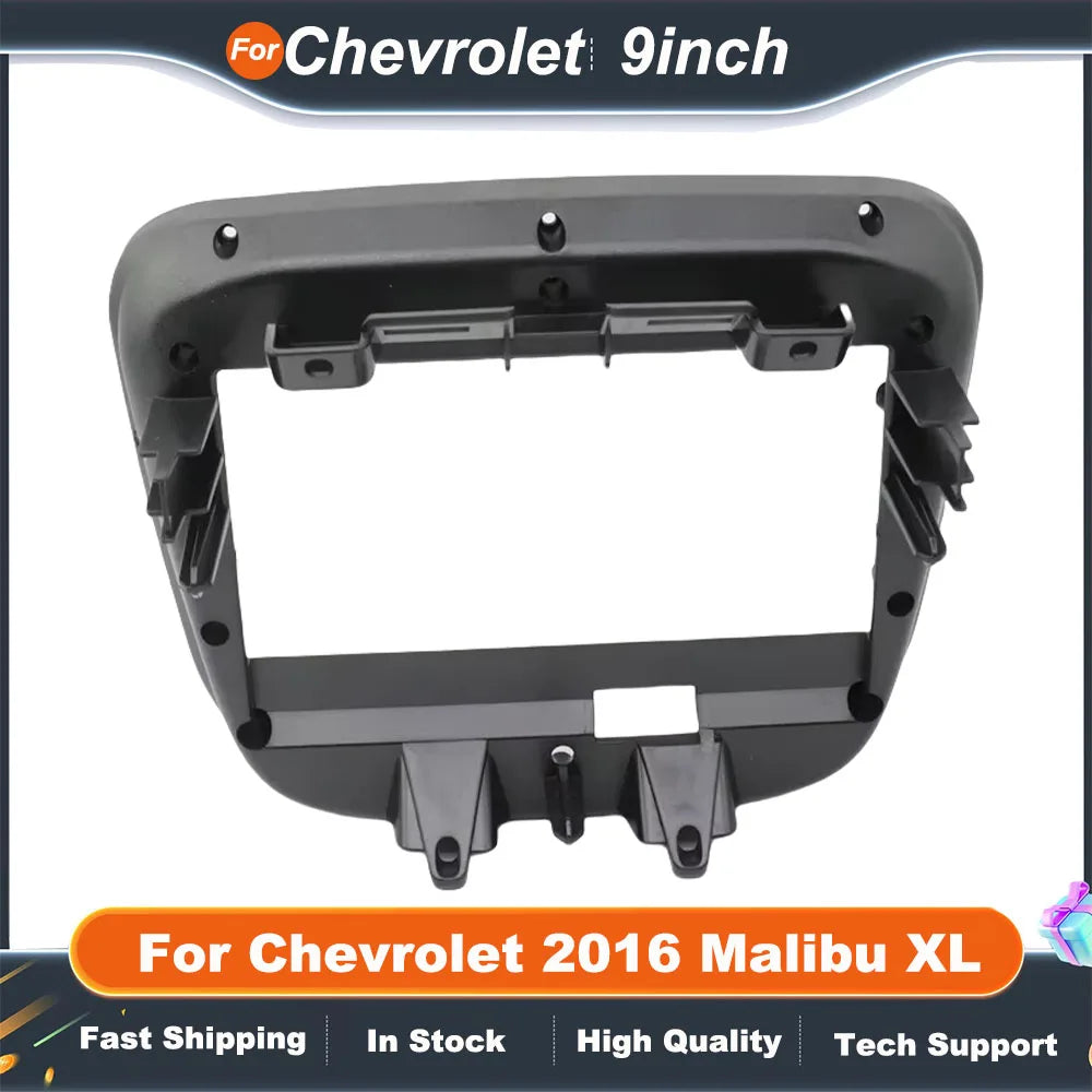 9 inch Car Radio Fascia For Chevrolet 2016 Malibu XL Stereo Panel Dashboard Kit Refitting Installation Frame