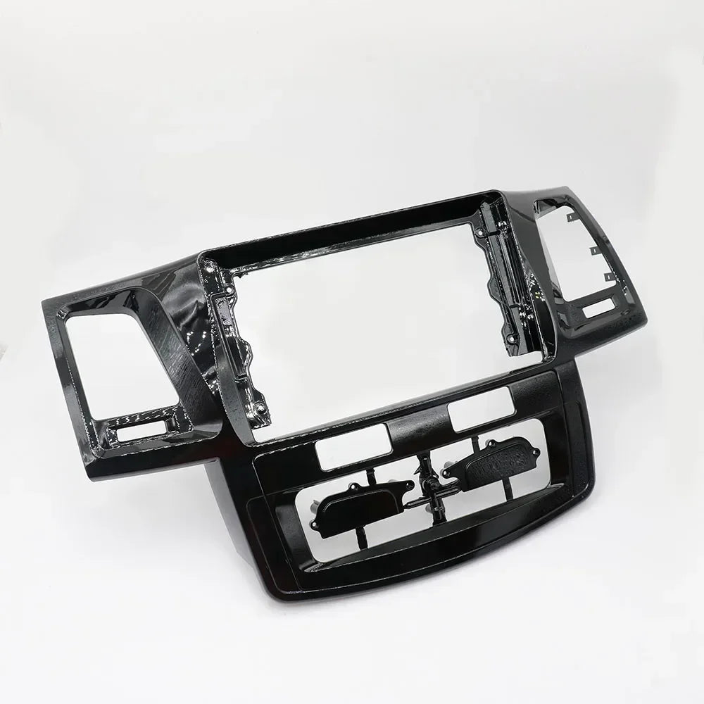 For Toyota Fortuner Hilux Vigo 2007-2015 9 Inch Car Frame Fascia Adapter Android Radio Dash Fitting Panel Kit