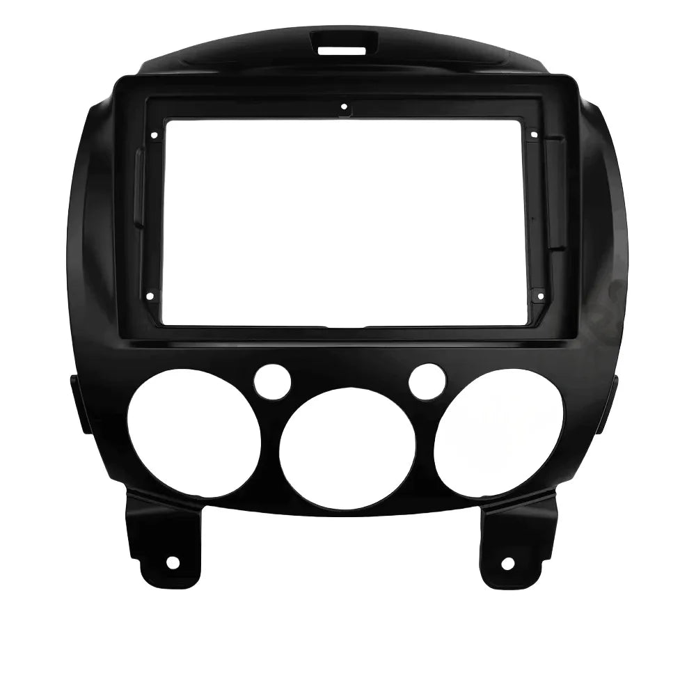 9 Inch For Mazda 2 M2 2010 Car Frame Fascia Adapter Android Mp5 Radio 2 Din Head Unit Dash Panel Dash Board Cover Fiting Kit