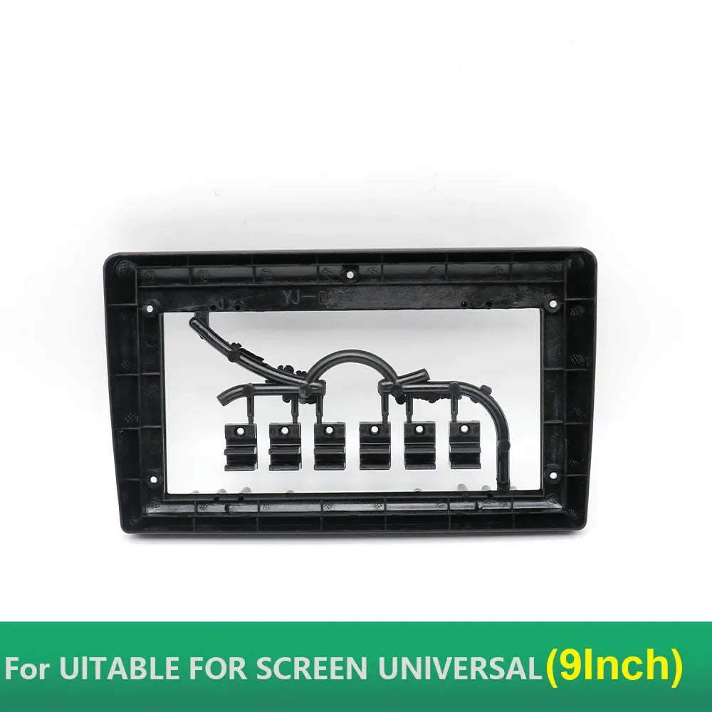 7 to 9 Inch Universal Two 2 Double Din Car Radio Fascia Auto Stereo Headunit Panel Dashboard Mounting Frame Trim Kit Face Plate