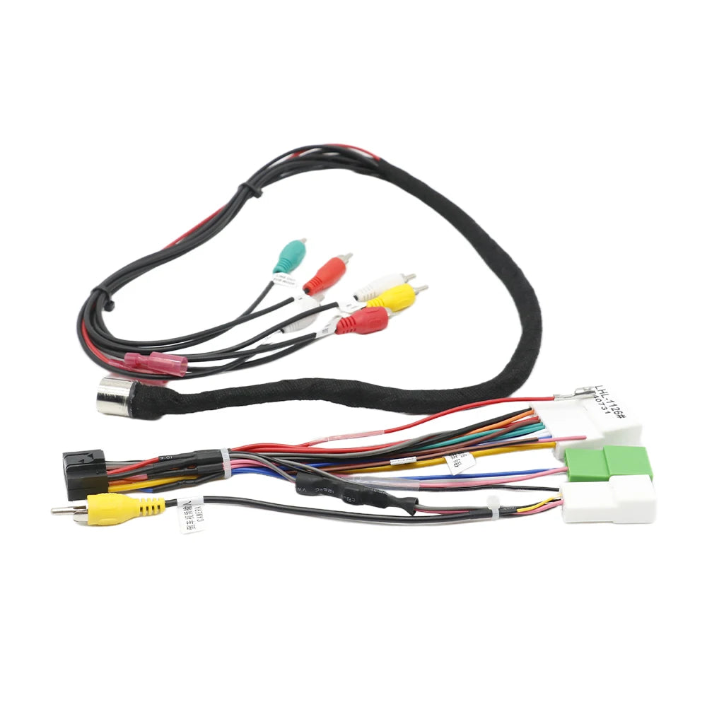 For SUBARU OUTBACK 2010+ Copper Cable POWER WIRE Android 16PIN Car Radio Cable