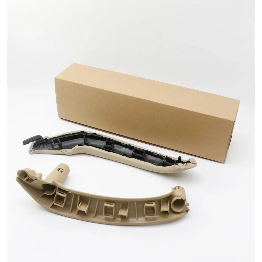 Left Right Car Interior Passenger Door Handle with  Outer Cover Trim Assembly Replacement For BMW X3 X4 F25 F26