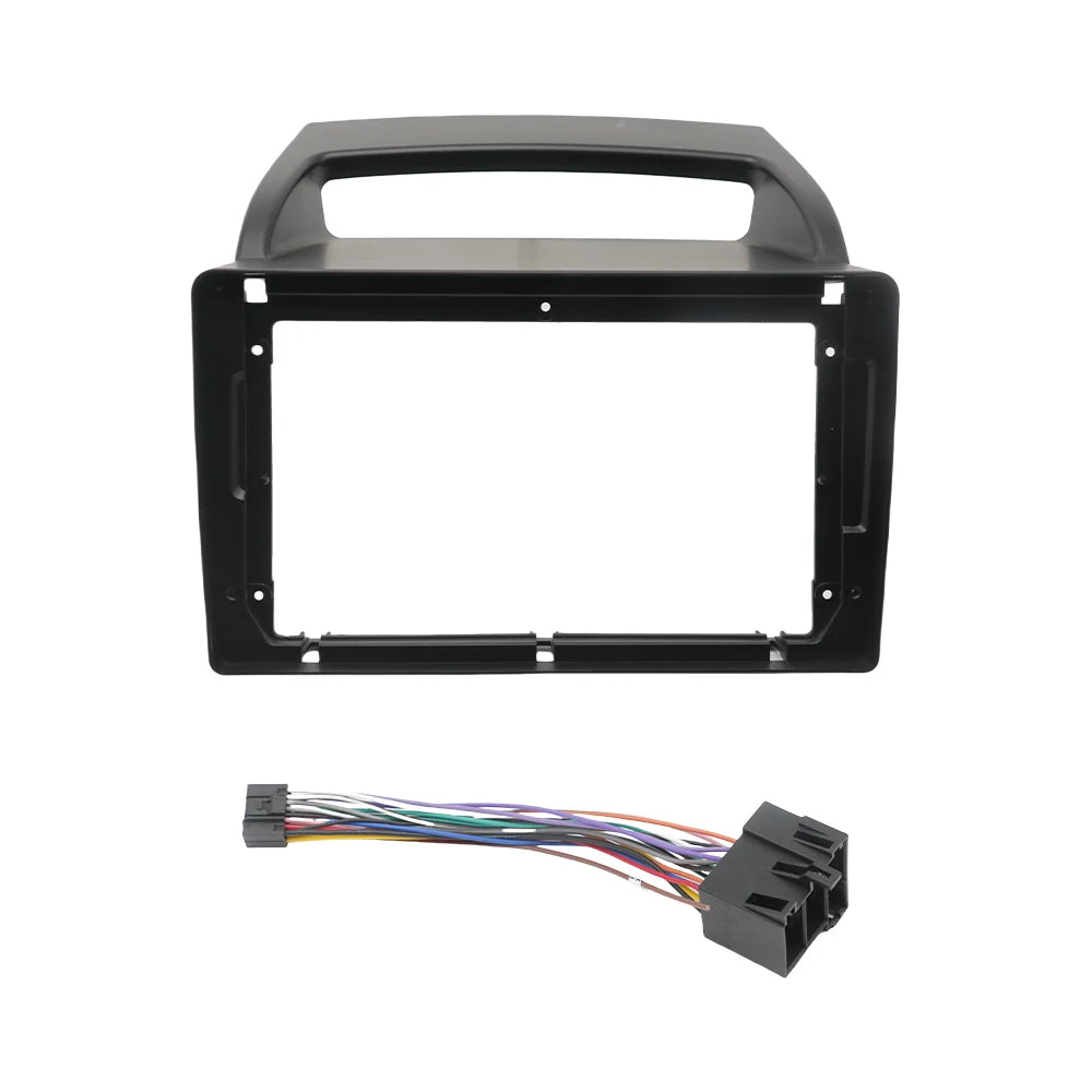 9Inch  Android Car Radio Fascias For 2006-2016 KIA VQ Carnival Stereo Player 2DIN Head Unit Dash Frame Panel Installation Trim