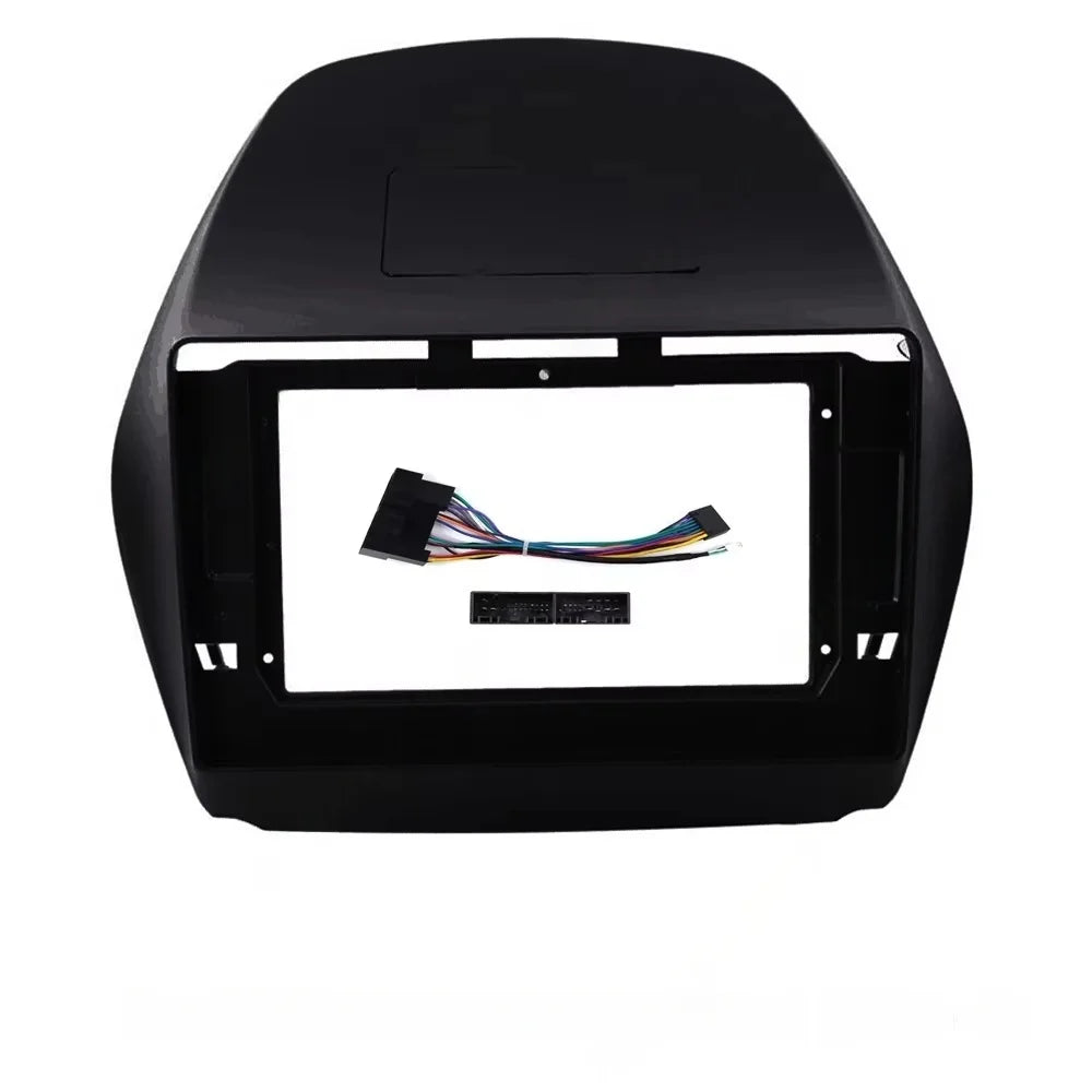 9/10.1" For HYUNDAI TUCSON IX35 2010-15 Car Radio Fascias Android GPS MP5 Stereo Player 2Din Head Unit Panel Dash Frame Installa