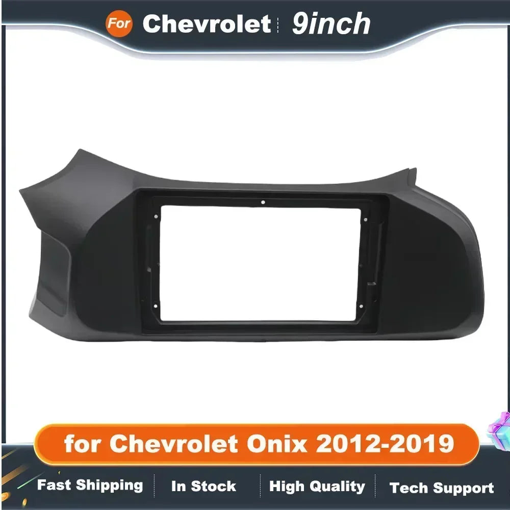 9 Inch 2Din Car Radio Frame for Chevrolet Onix 2012-2019 Installation DVD Big Screen Plastic Dash Mount Kit