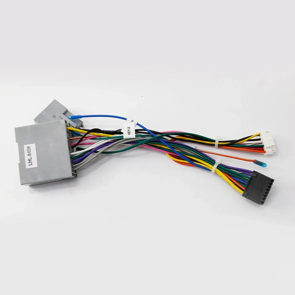 Car Wiring Harness Adapter For FORD 2010 MUSTANG POWER WIRE  Android Radio Power Cable With Canbus Box