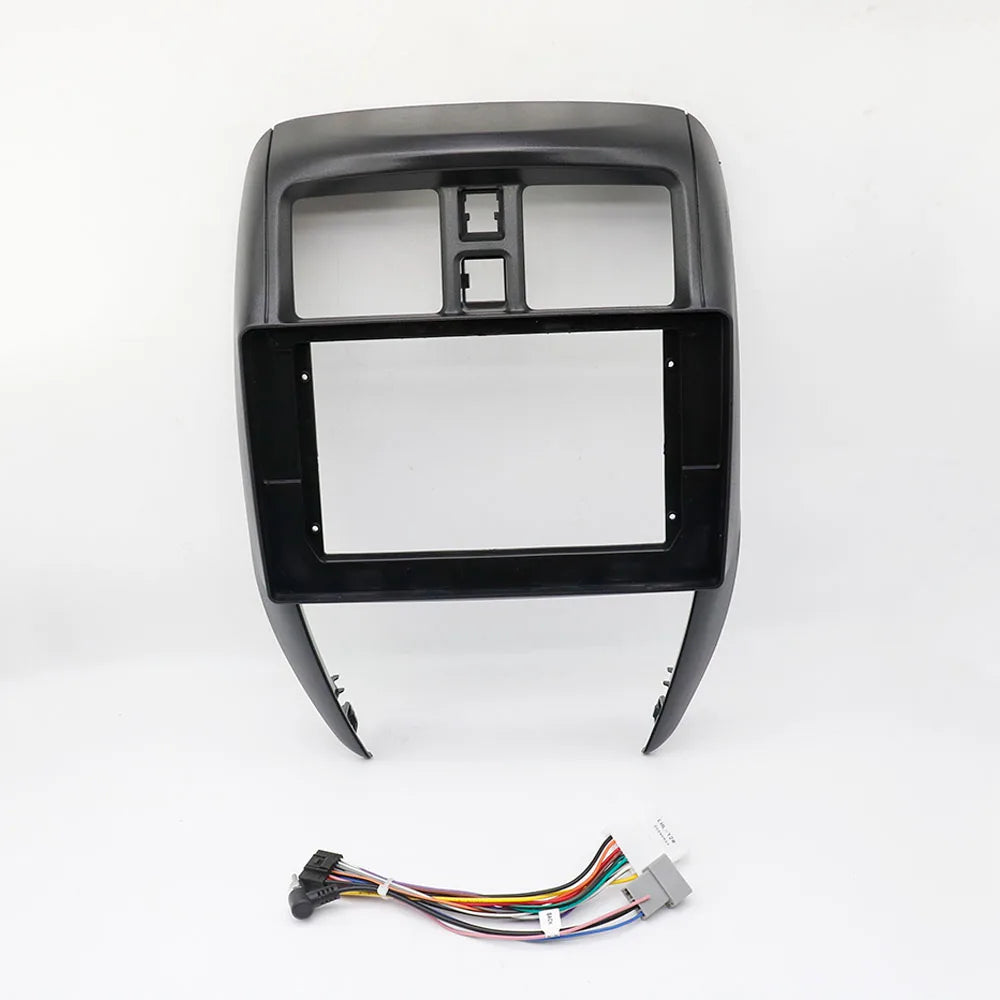 For 2015-2019 NISSAN VERSA SEDAN (10.1INCH, LHD)Car Radio Fascias Android GPS MP5 Stereo Player 2 Din Head Unit Panel Dash Frame