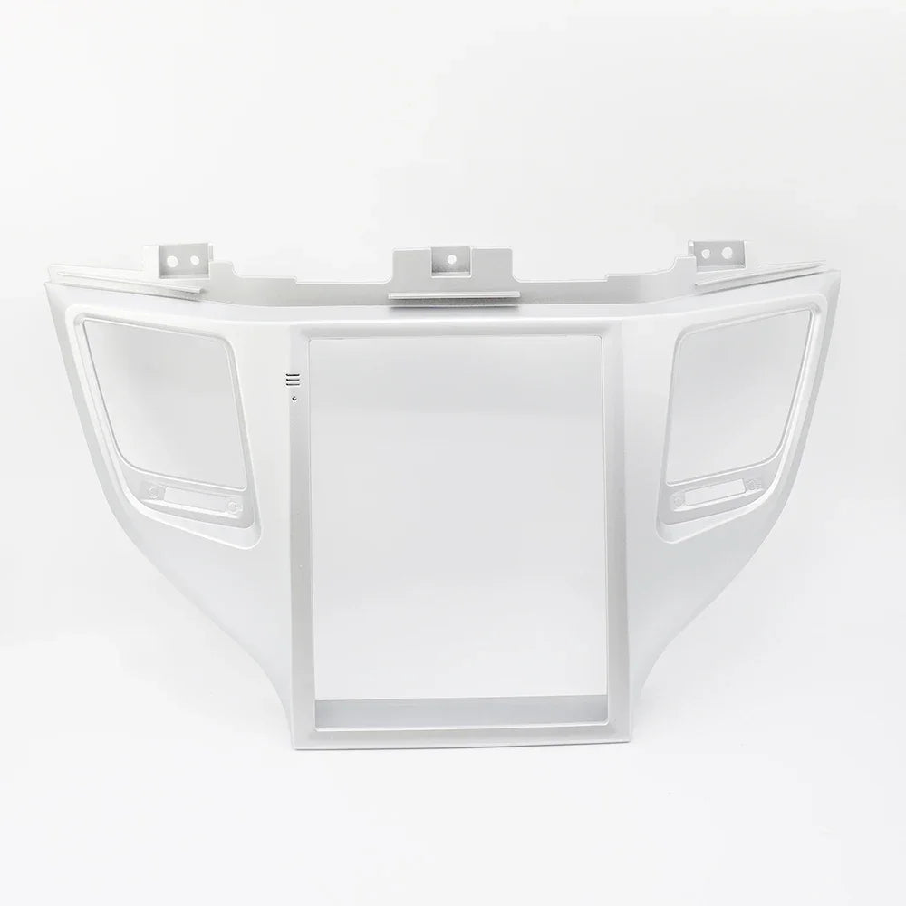 9.7 IVERTICAL SCREEN Frame Car Radio Fascias Tesla Style Android Stereo Player 2Din Head Unit Panel For 2016-2018 HYUNDAI TUCSON