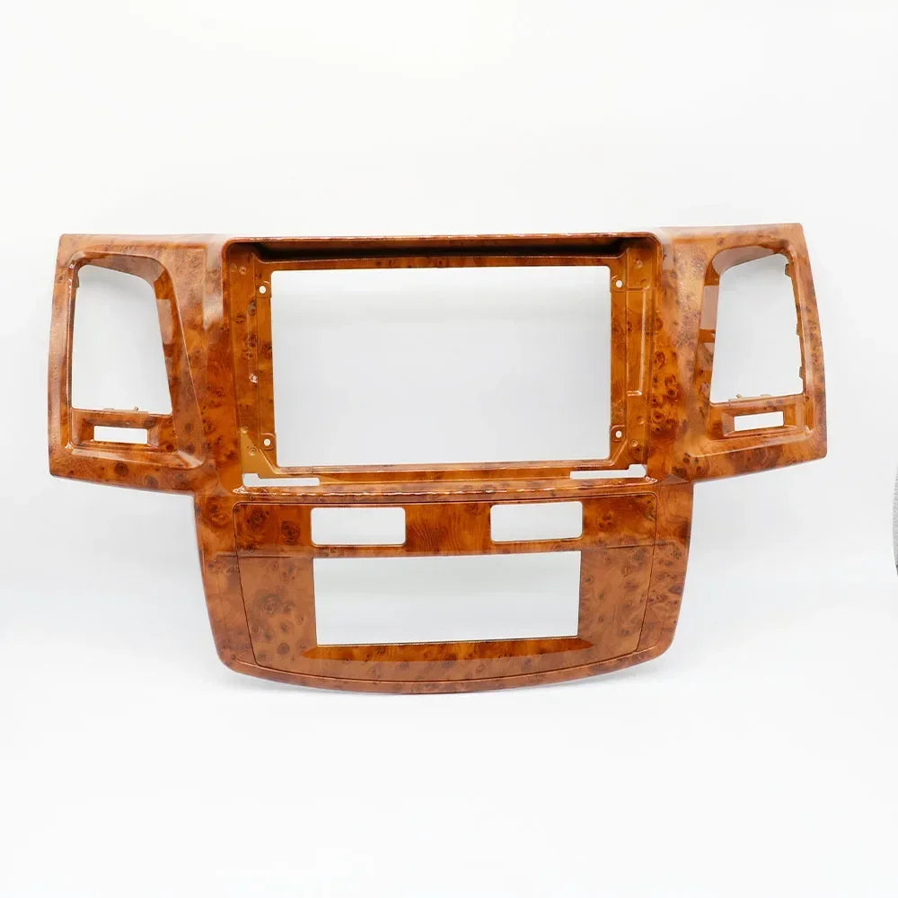 For Toyota Fortuner Hilux Vigo 2007-2015 9 Inch Car Frame Fascia Adapter Android Radio Dash Fitting Panel Kit