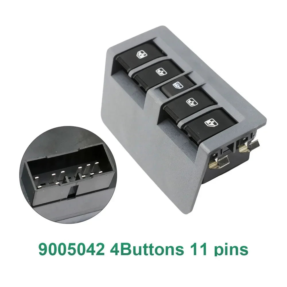 High quality Window Lifter Control Switch for Chevrolet Sail 2010-2014 2Buttons 4Buttons OEM 9005042