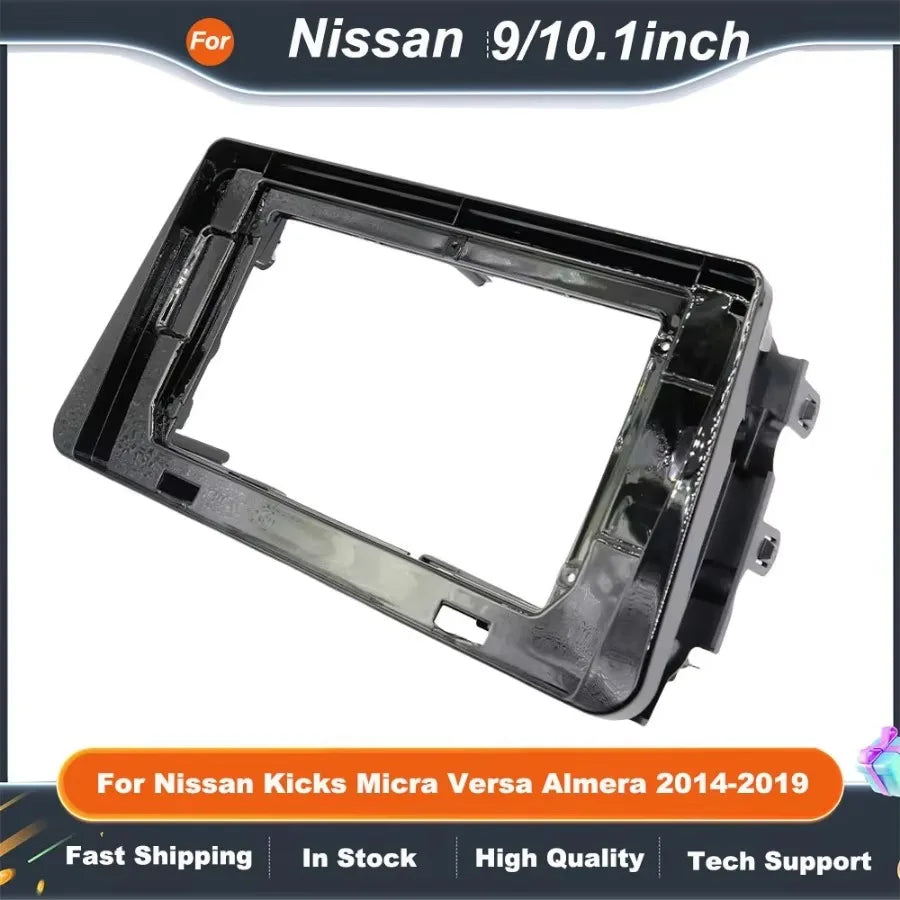 9/10.1" Universal Car Dash Kit for Nissan Kicks/Micra/Versa/Almera 2014-2019 Android Stereo Installation Panel