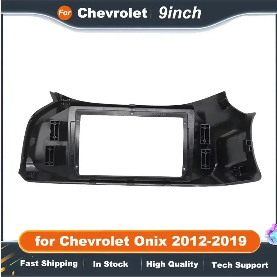 9 Inch 2Din Car Radio Frame for Chevrolet Onix 2012-2019 Installation DVD Big Screen Plastic Dash Mount Kit