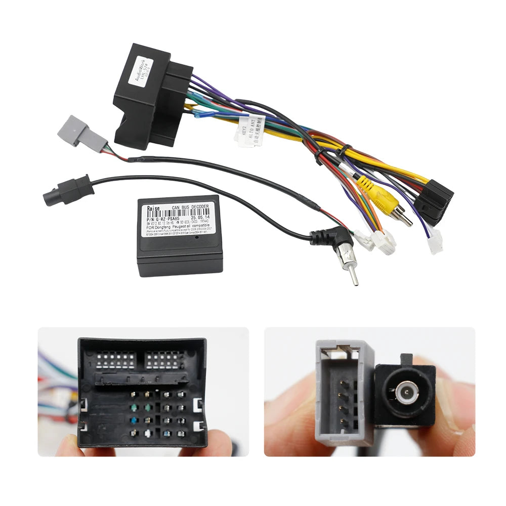 9 inch 22.86cm Car Frame Fascia For CITROEN C3 2018-2023 Fitting Panel Kit Adapter Android Radio Dashboard Head Unit Mounting