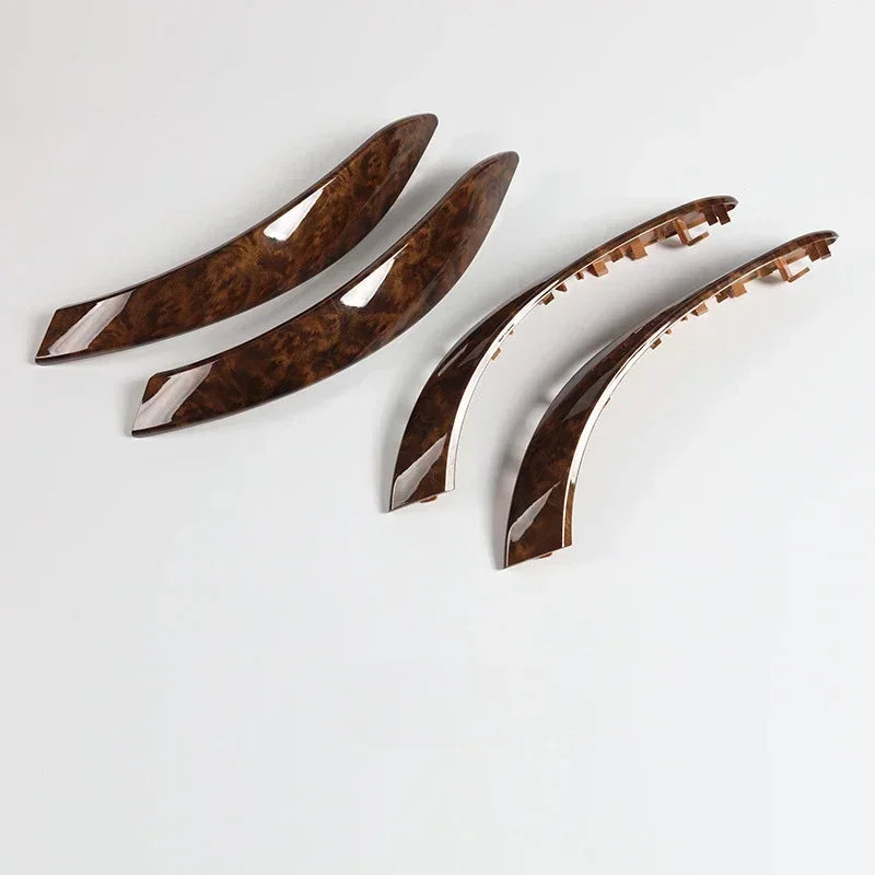 For BMW 3 4 Series F30 F31 F32 F33 F34 F35 F36 F80 2013-2018 Interior Fiber Door Pull Handle Outer Cover Trim