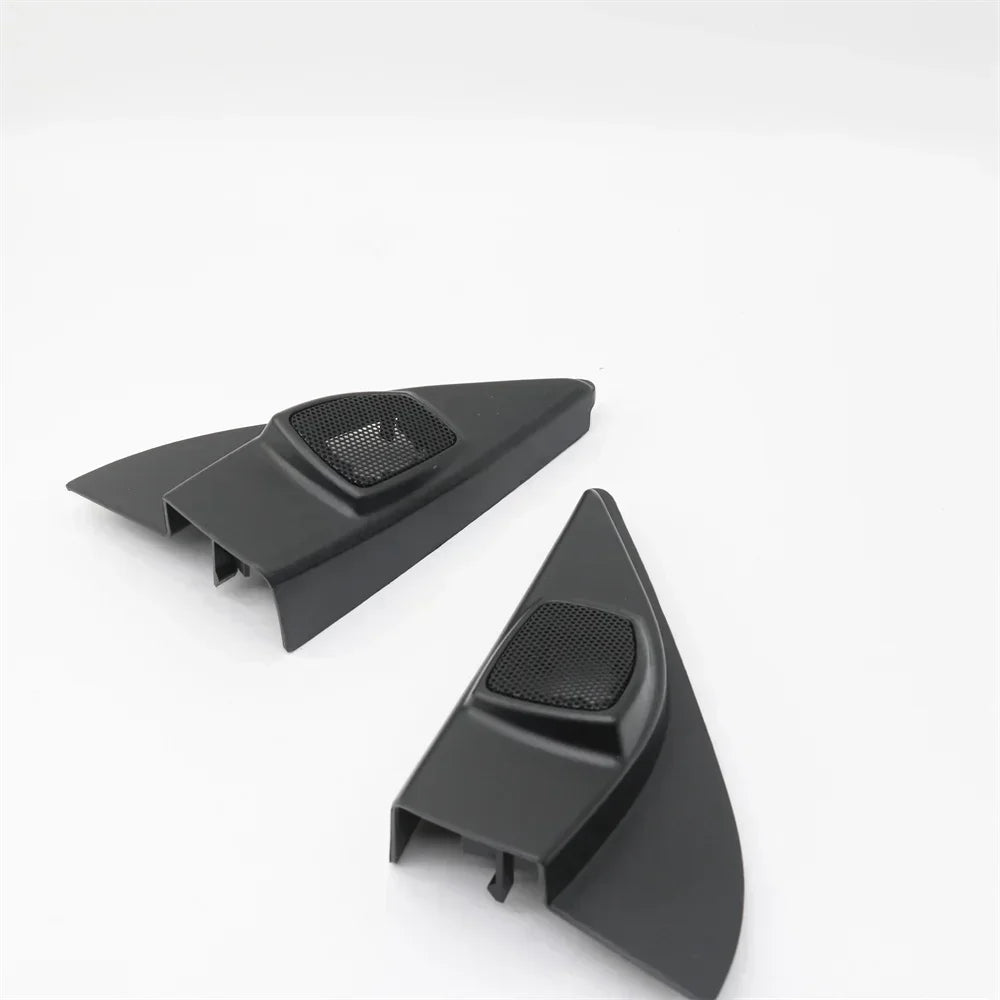 2PCS For Nissan March 2010-2018 Car Tweeter Refitting Audio Door Angle Gum Speaker Cover Boxes Mounts