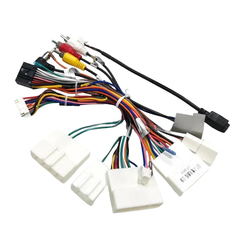 Auto android Car Radio Wiring Harness connector Adapter Canbus Box For Nissan X-trail Qashqai Sylphy Sentra Kicks Navara Juke
