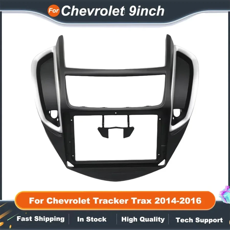 9 Inch Car Radio Fascia Frame Adapter For Chevrolet Tracker Trax 2014-2016 Android Android Radio Dash Fitting Panel Kit