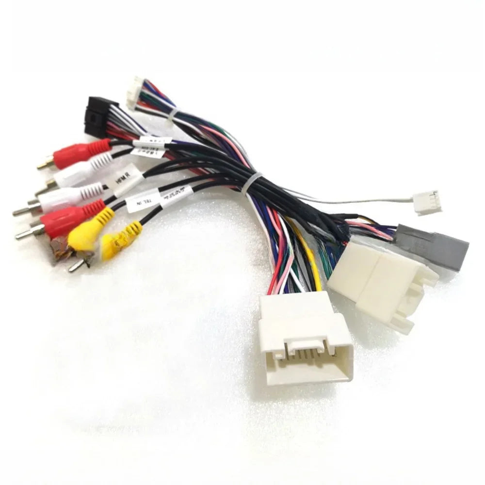 16 Pin Canbus box With Cable Adaptor For Mitsubishi Outlander 2014-2020/ PAJERO Wiring Harness Cable Android 2 Din GPS Car Radio