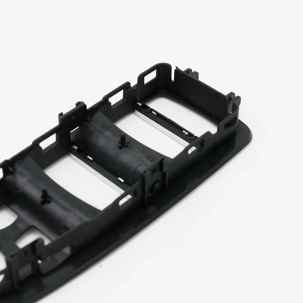 Car Interior Door Fiber Beige Black Window Regulator Switch Panel Cover Trim For BMW 1 3 4 Series F20 F30 F31 F34 F35