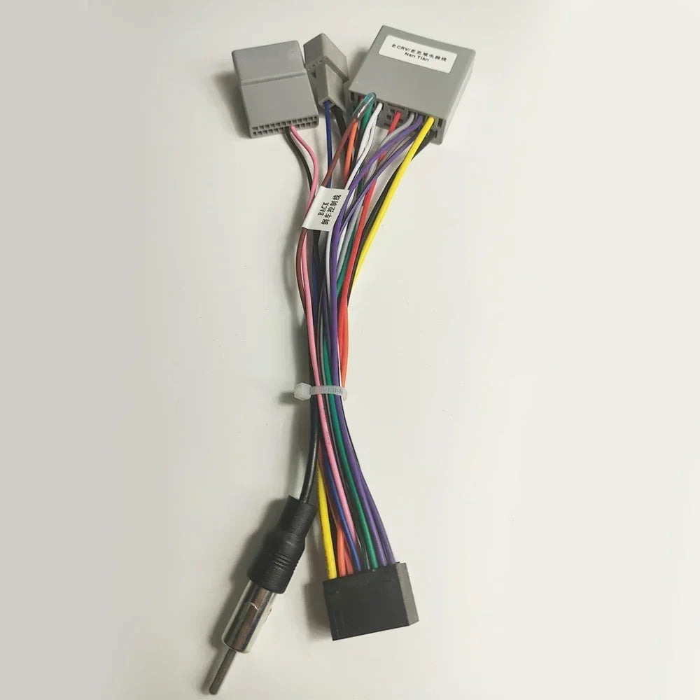 For Honda CRV Civic 2007~2011 Android 16PIN Navigation MP5 Power Cord Car Radio Stereo Player Wiring Harness Cable Adapter
