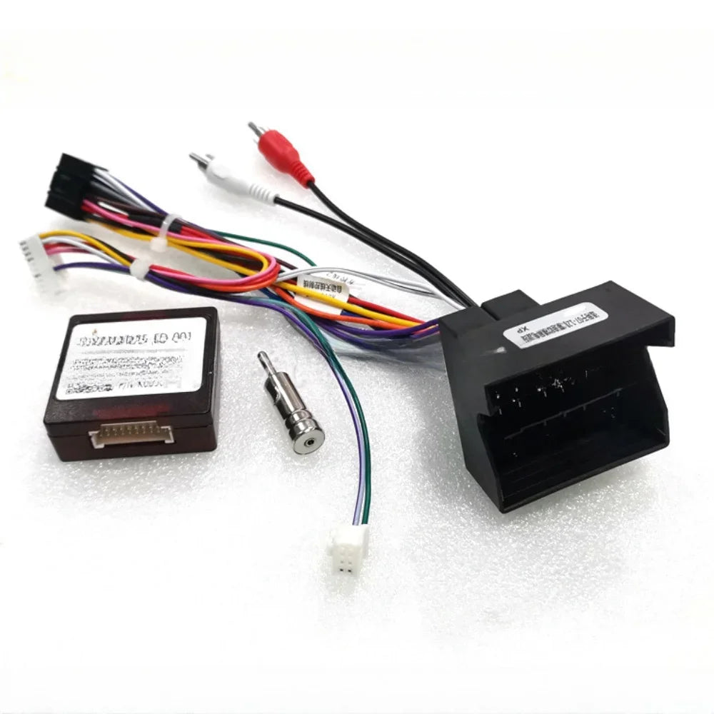 16 Pin Power Cable  DVD Canbus Box RP5-FD-001 For FORD Mondeo/FORD S-MAX Android 2 Din Harness Wiring Cables Car Radio Stereo