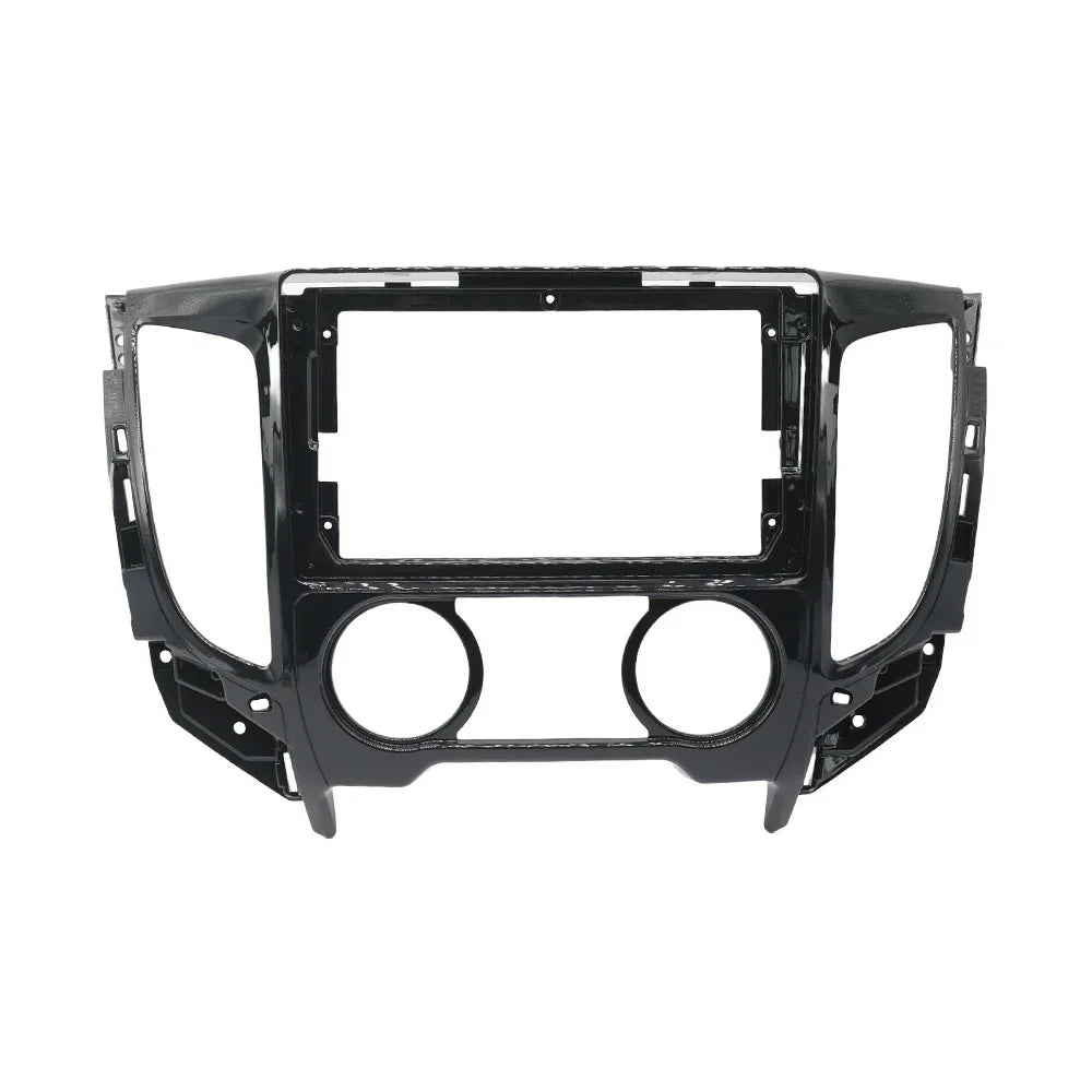 For Mitsubishi Triton L200 2015-2019 9 Inch Car Frame Fascia Adapter Android Radio Audio Dash Fitting Panel Kit