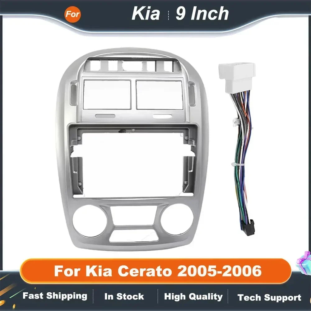 9 Inch Android car multimedia frame for Kia Cerato 2005-2006 Installation Kit