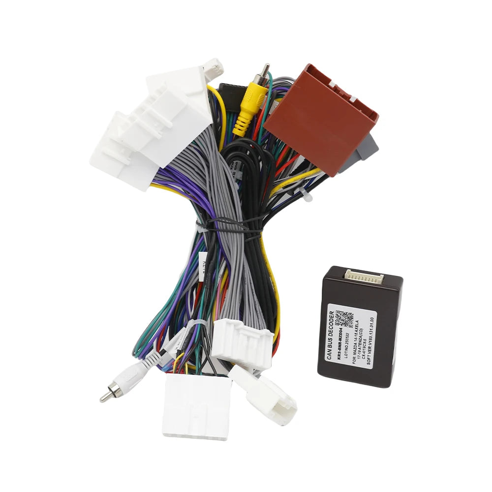 For Mazda CX-3 AXELA ISAMU PREMACY 16Pin Car Radio cable canbus Harness