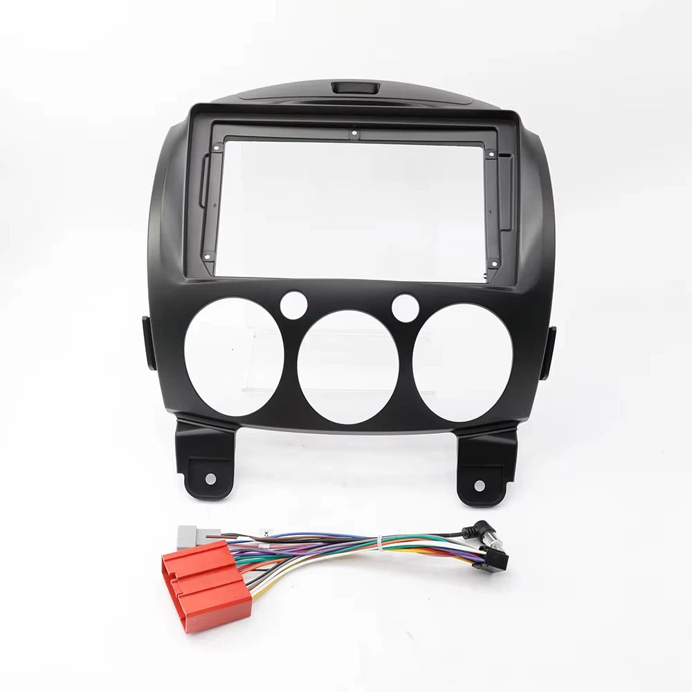 9 Inch Car Frame Fascia Adapter For Mazda 2 Demio 2007-2014 Android Radio Dash Fitting Panel Kit